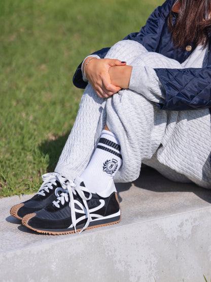 מכנס סריג צמות