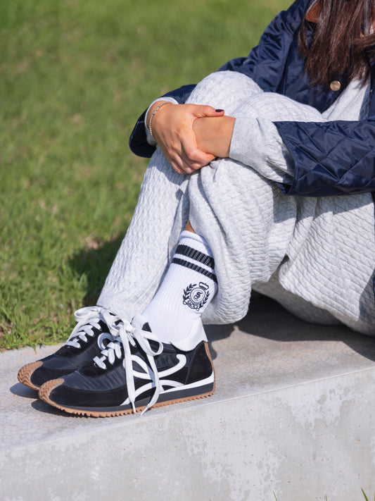 מכנס סריג צמות