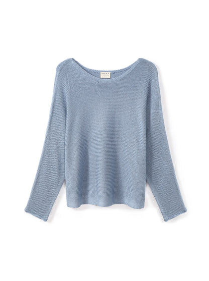 Batwing knit top