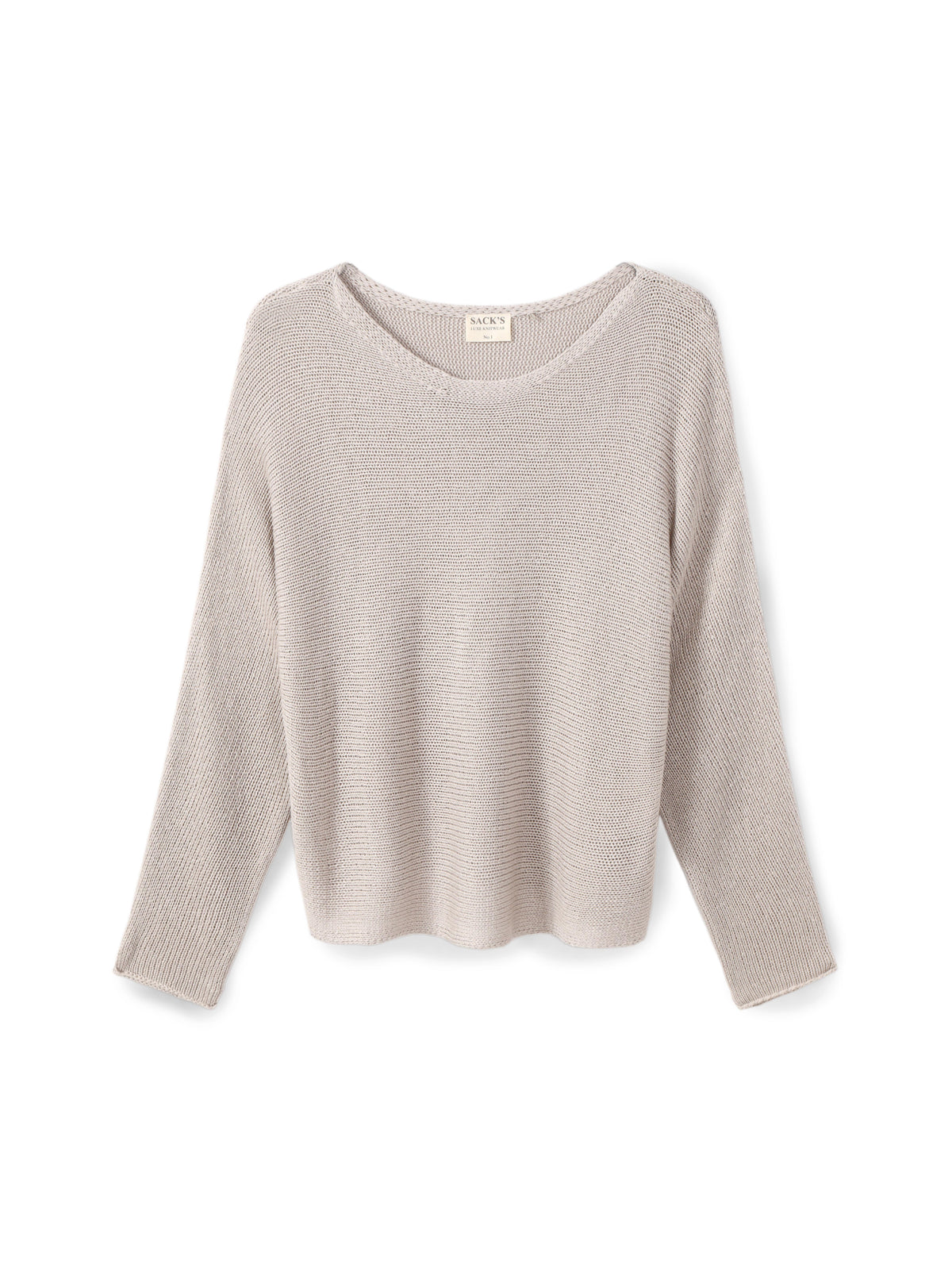 Batwing knit top