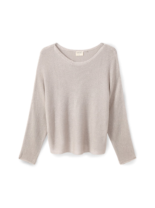 Batwing knit top