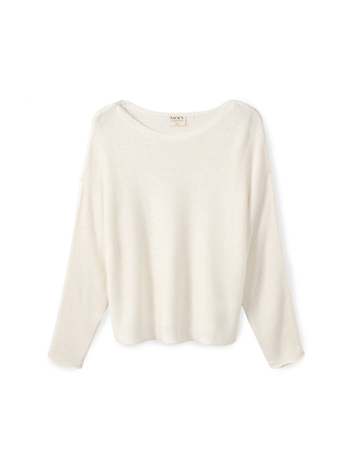 Batwing knit top
