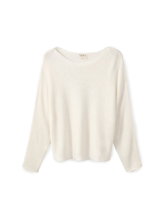 Batwing knit top