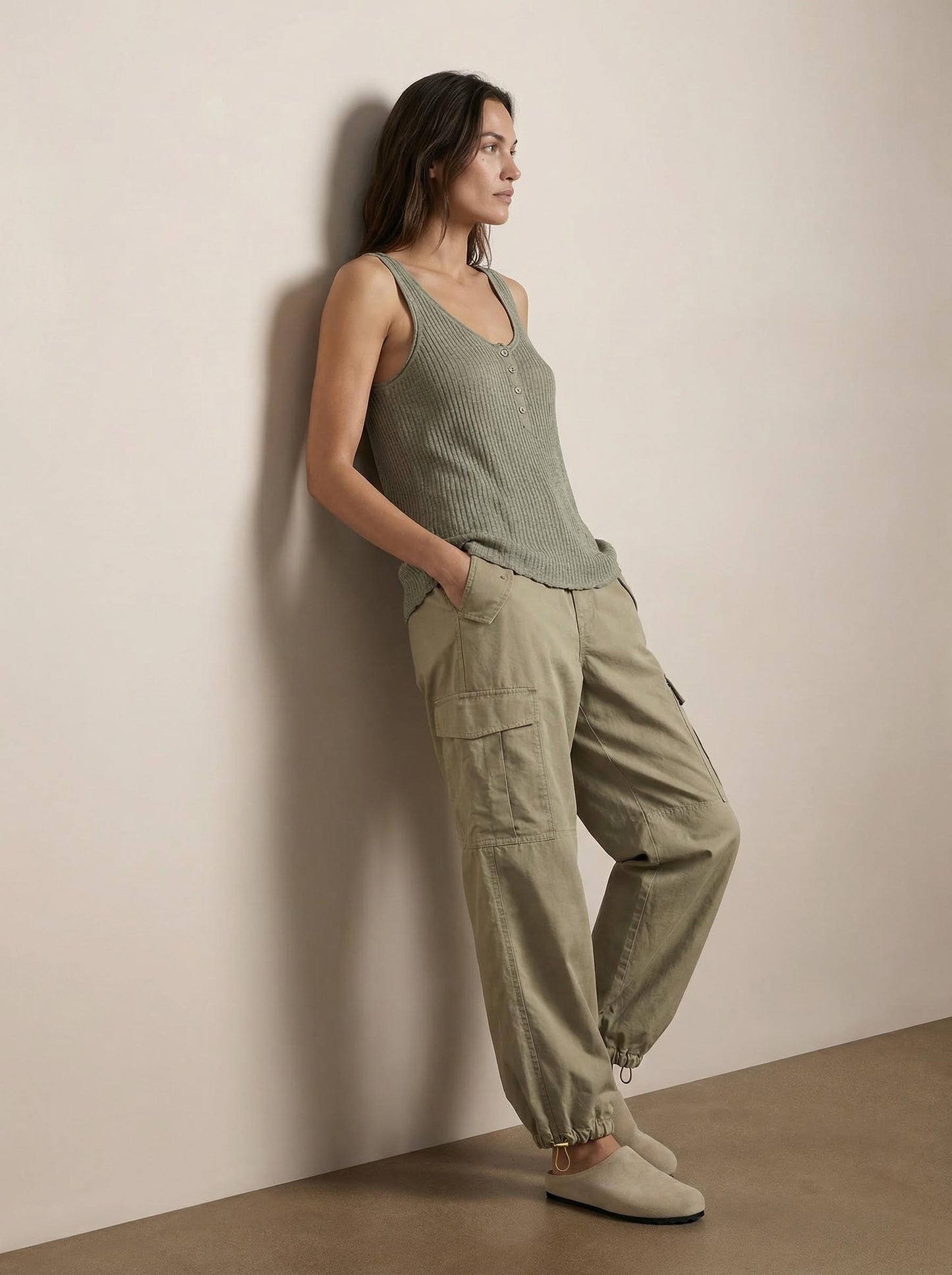 גופיית סריג פשתן