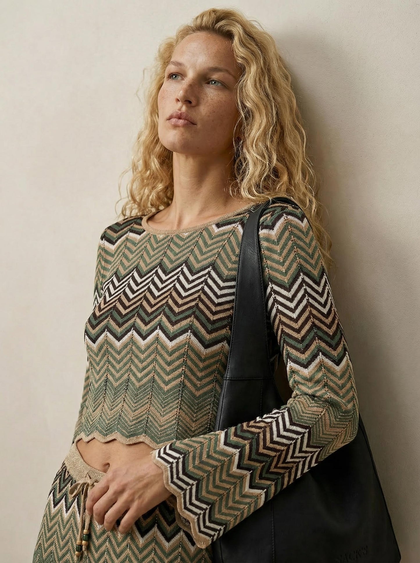 סריג ניקי שרוול ארוך