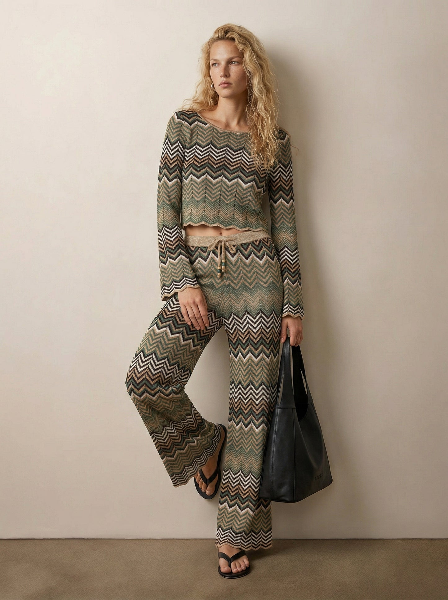 סריג ניקי שרוול ארוך