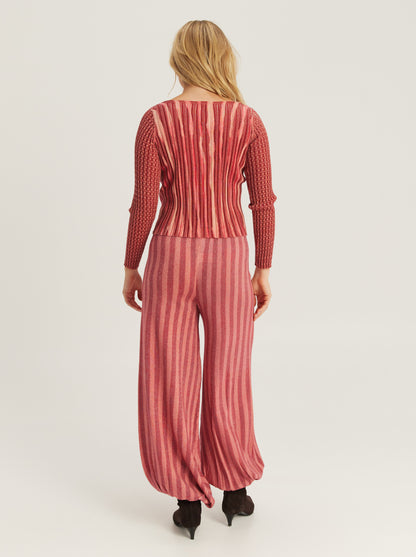 Ray Boat Neck Rib Knit