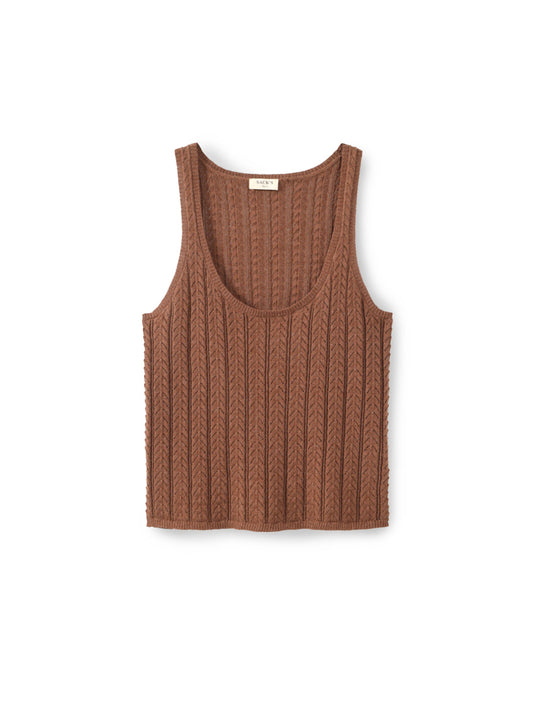 Knitted tank top