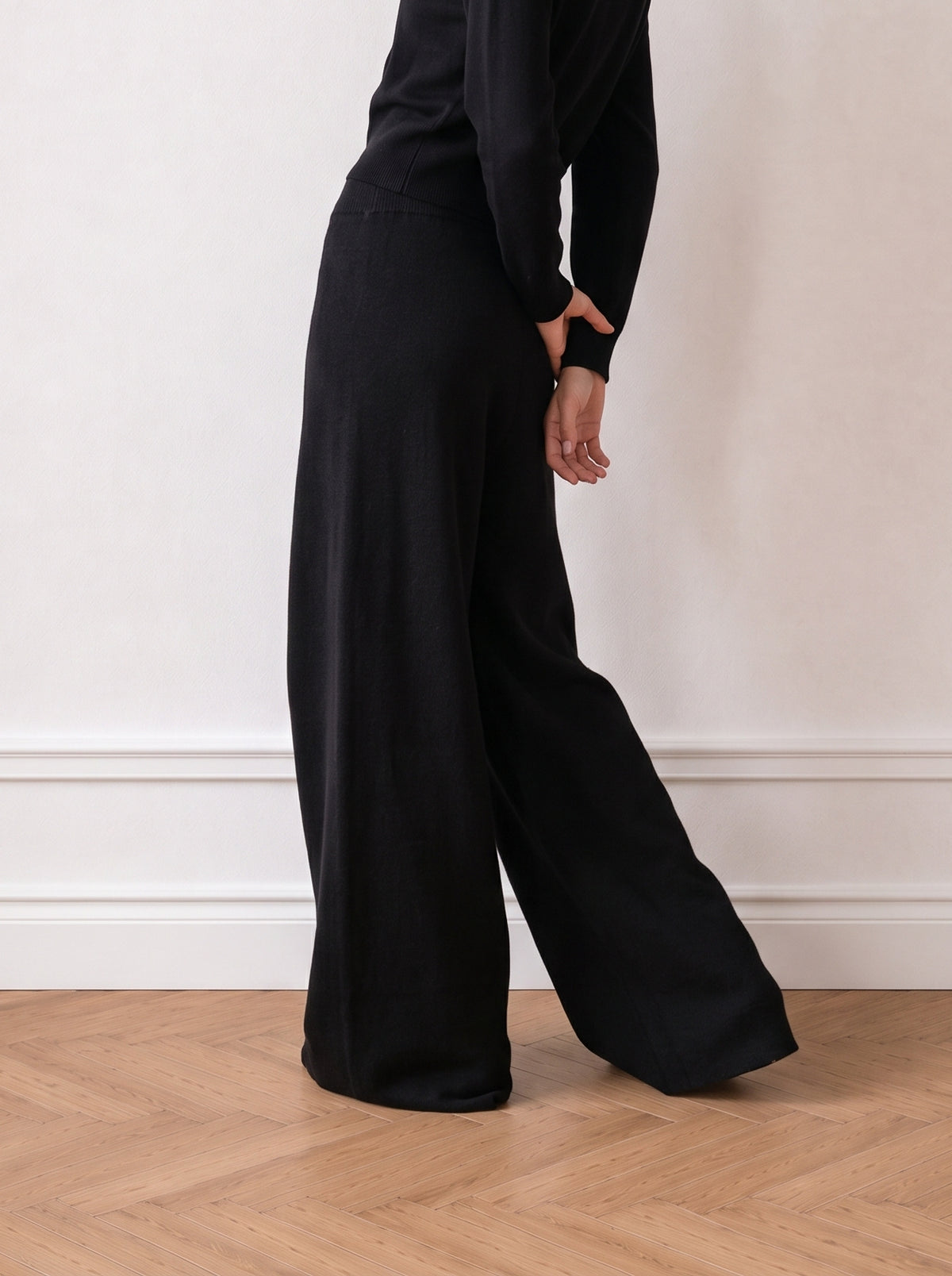 מכנס סריג צמר