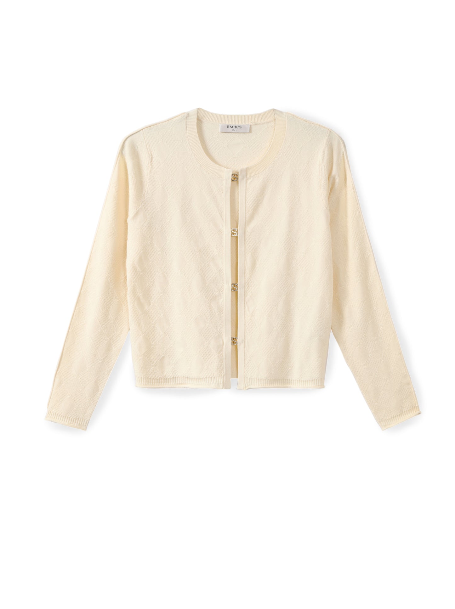 Knit Cardigan With S Button