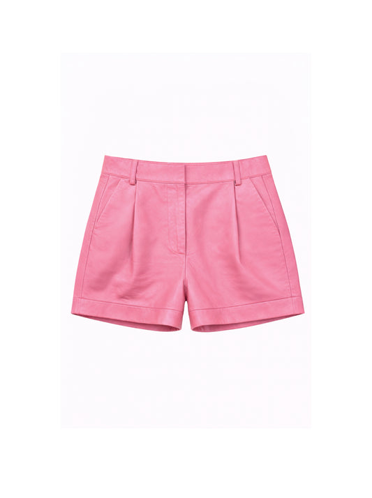 מכנס עור קצר