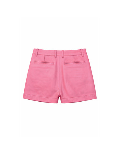 מכנס עור קצר