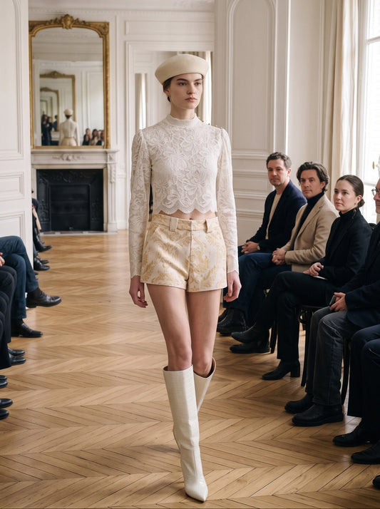 Jacquard Shorts