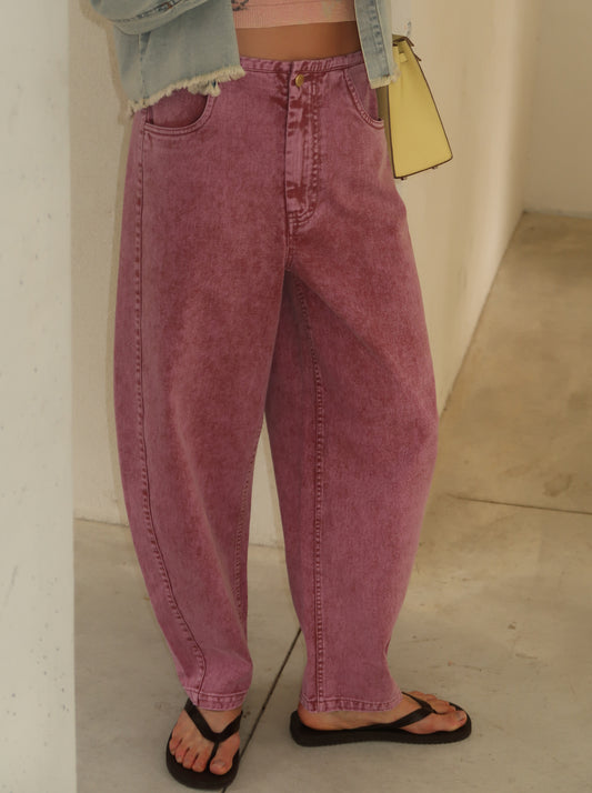 מכנסי כותנה גזרת ברל