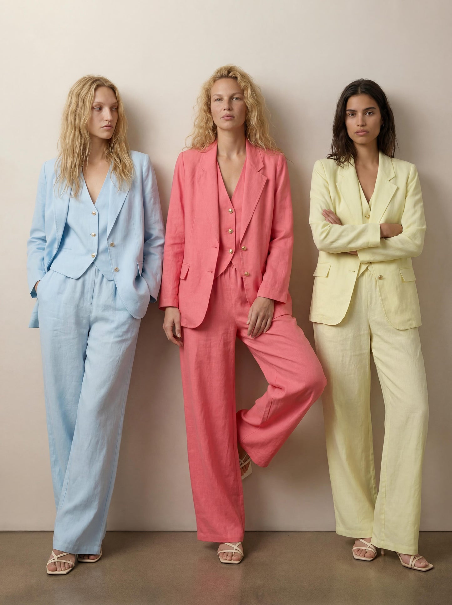 Tailored linen jacket