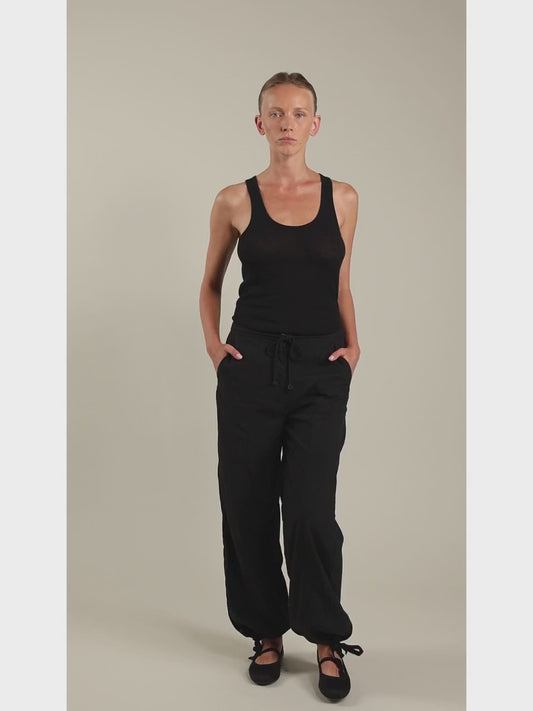 Nylon Cargo Pants