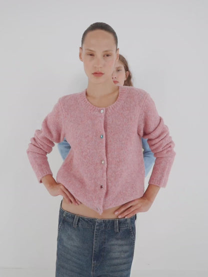 Knit cardigan