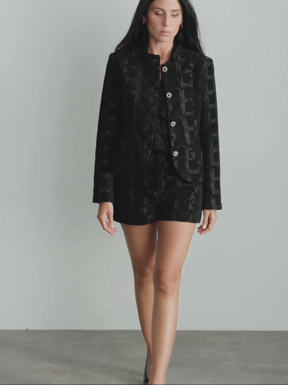 Tailored Jacquard Jacket