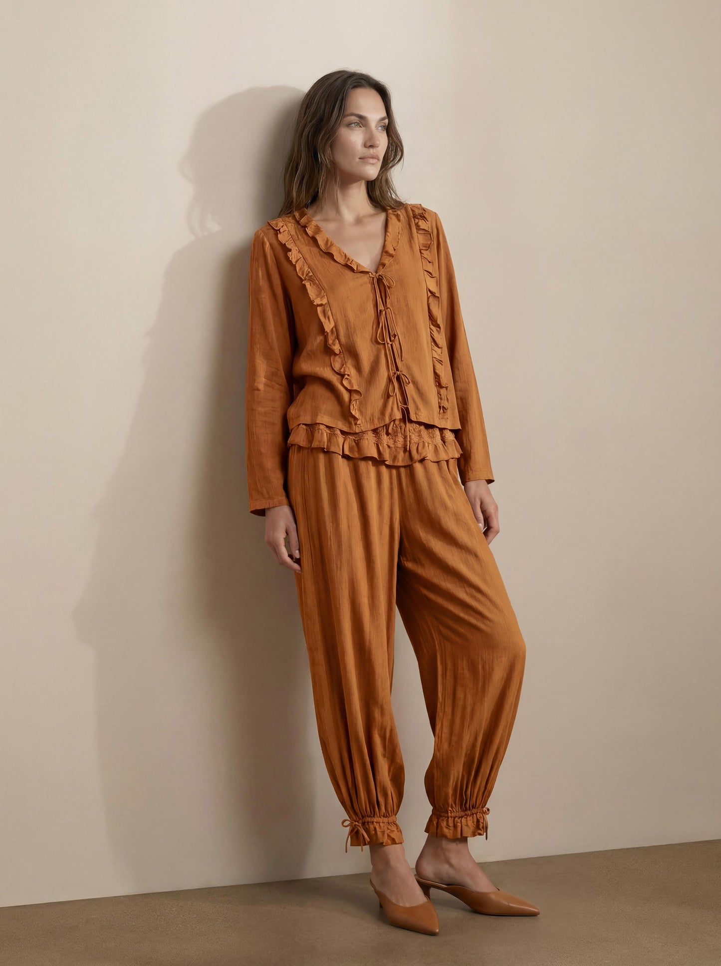 Ruffled Blouse