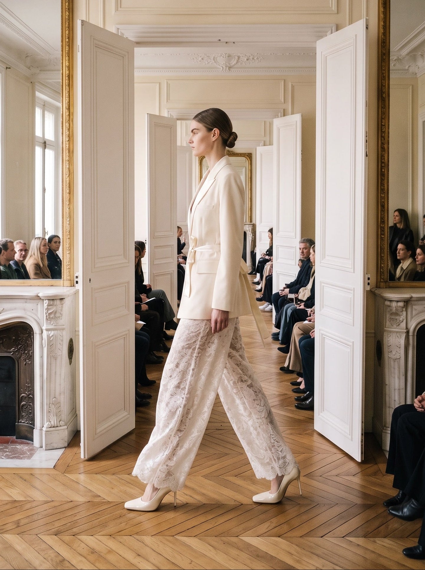 Satin Tailored Jacket